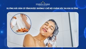 dị ứng hải sản có tắm được không