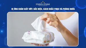 dị ứng khăn giấy ướt
