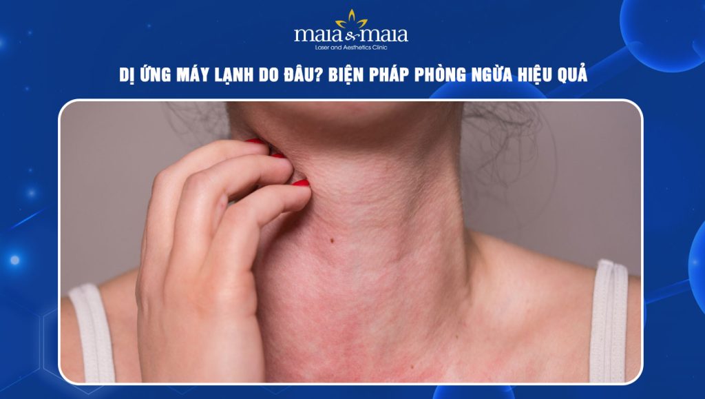 dị ứng máy lạnh