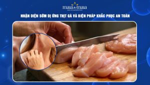 dị ứng thịt gà