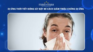 dị ứng thời tiết kiêng gì