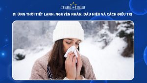 dị ứng thời tiết lạnh