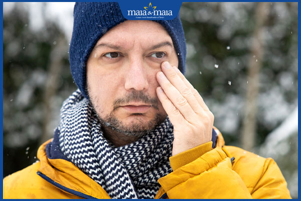 dị ứng thời tiết trời lạnh