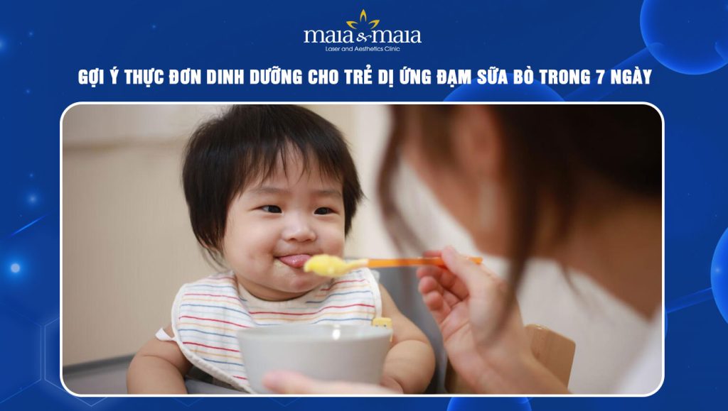 dinh dưỡng cho trẻ dị ứng đạm sữa bò