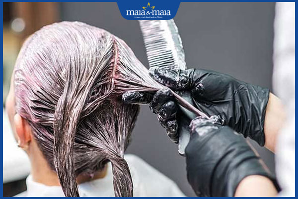 dùng nhiều thuốc tẩy tóc