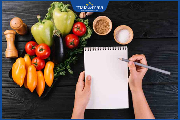 ghi nhật ký thực phẩm