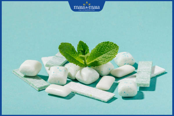 kẹo cao su bạc hà