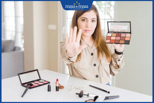 ngưng dùng mỹ phẩm