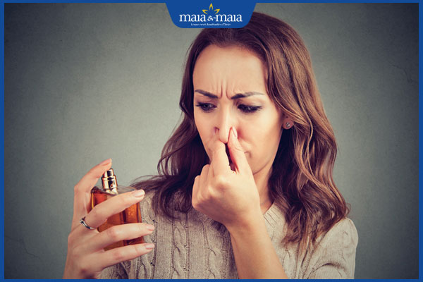 tình trạng dị ứng với nước hoa