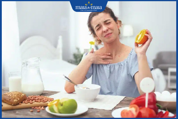 tránh trái cây dị ứng