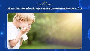 trẻ dị ứng thời tiết