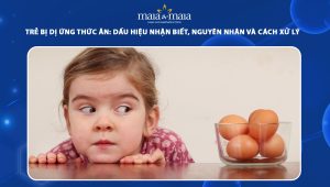 trẻ bị dị ứng thức ăn