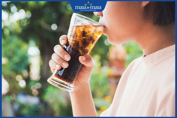 uống nước ngọt thường xuyên