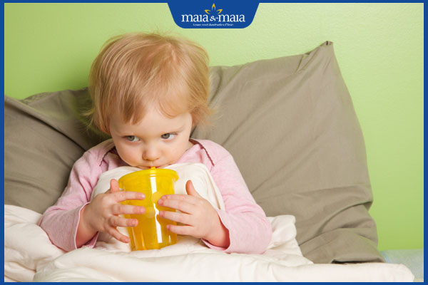 bù nước và điện giải cho trẻ