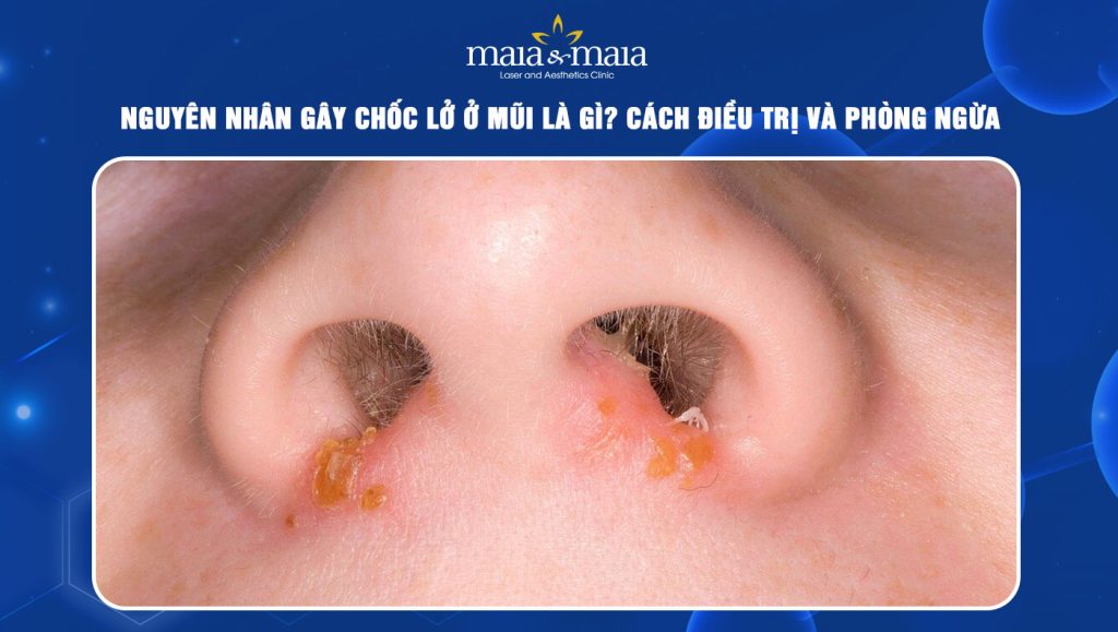 Chốc lở ở mũi