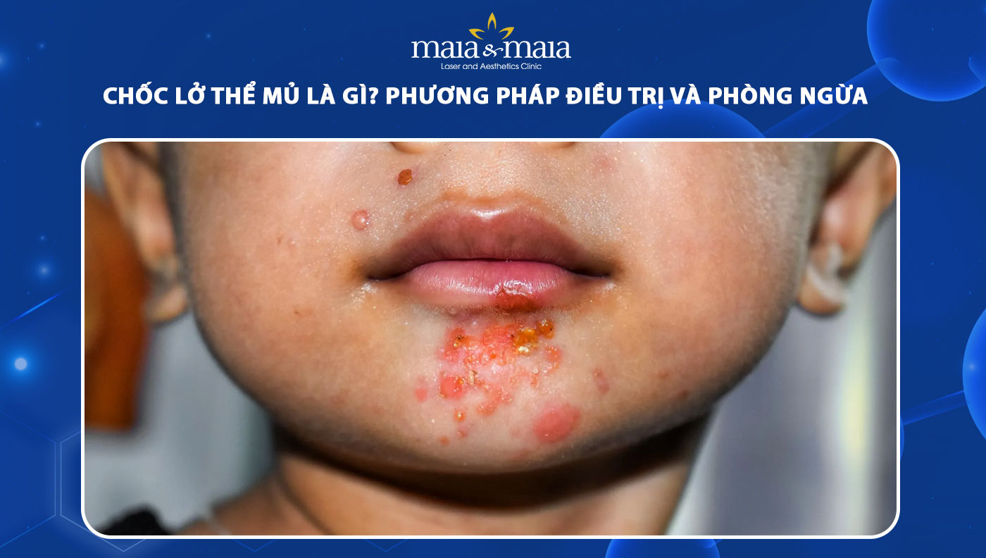 chốc lở thể mủ