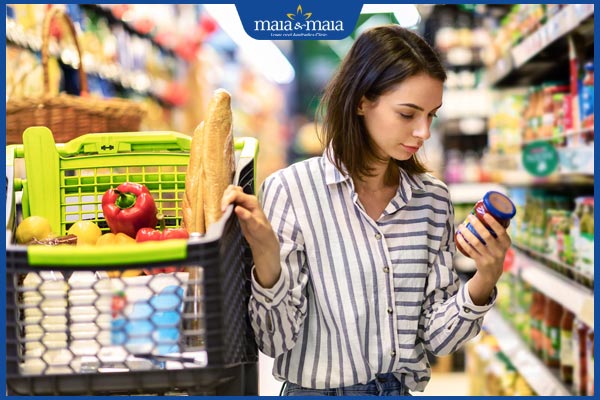 chọn mua thực phẩm