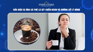 dị ứng cà phê