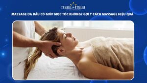 massage da đầu có giúp mọc tóc