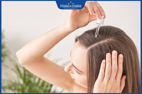 massage da đầu bằng tinh dầu