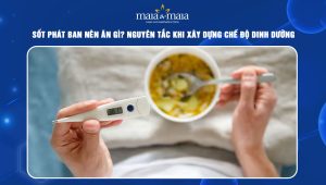 Sốt phát ban nên ăn gì