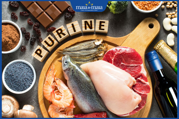 thực phẩm nhiều purines
