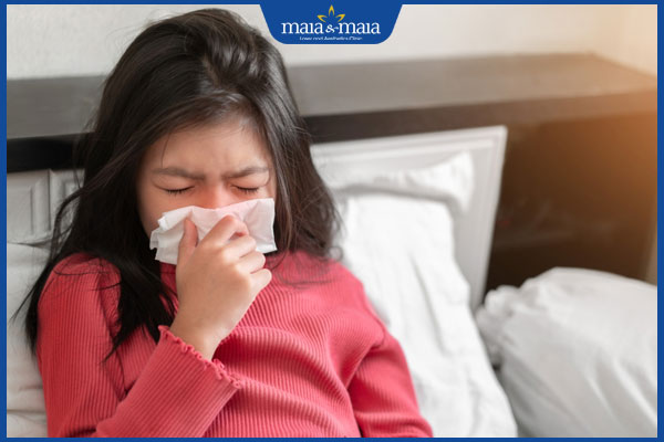 Trẻ phát ban đỏ sau 3 ngày sốt: Nguyên nhân và cách chăm sóc 3 trẻ sổ mũi