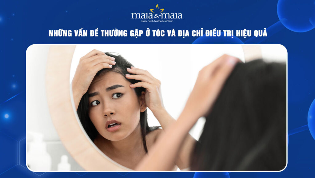 vấn đề thường gặp ở tóc
