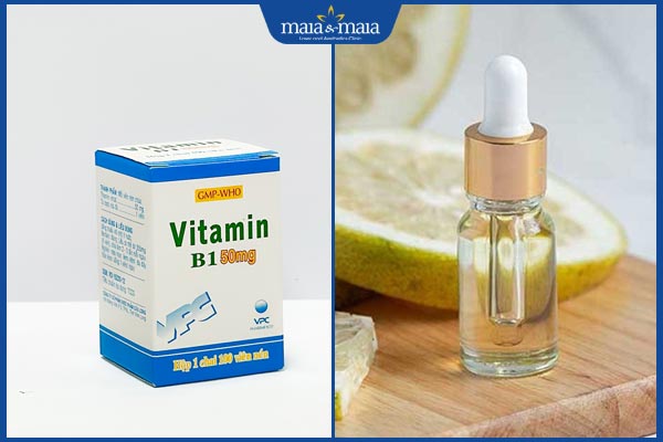Gợi ý 6 cách kích thích mọc tóc bằng vitamin B1 tại nhà 4 vitamin b1 và tinh dầu bưởi