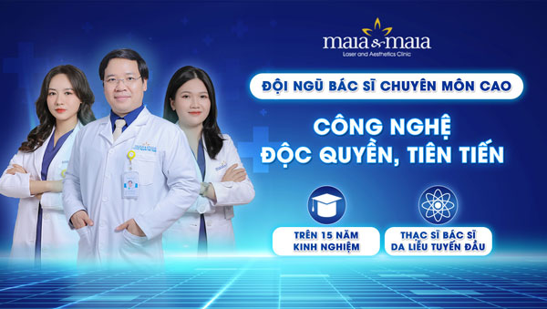 Phòng khám Chuyên khoa Da liễu Maia&Maia khẳng định vị thế trong ngành điều trị da liễu 2 bác sĩ maia