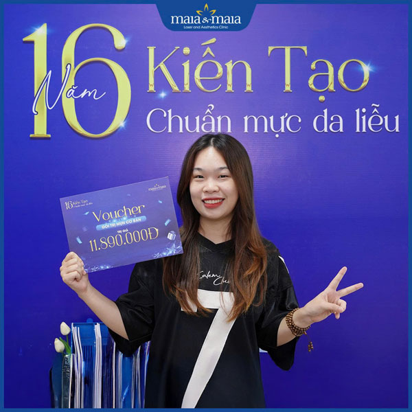 khách hàng bốc thăm nhận thưởng 16 năm