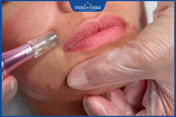 Tế bào gốc trị mụn như thế nào? Đánh giá ưu nhược điểm 3 lăn kim với tế bào gốc