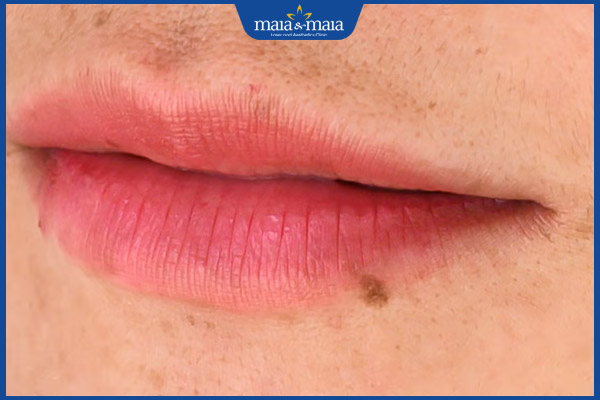 nốt ruồi môi dưới