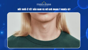 nốt ruồi ở yết hầu