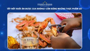 tẩy nốt ruồi ăn được cua không