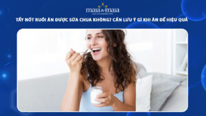 tẩy nốt ruồi ăn được sữa chua không