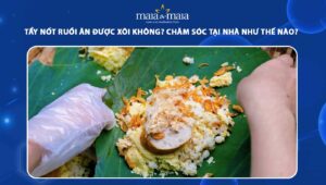 tẩy nốt ruồi ăn được xôi không