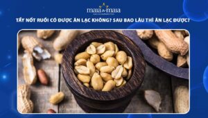 tẩy nốt ruồi có được ăn lạc không