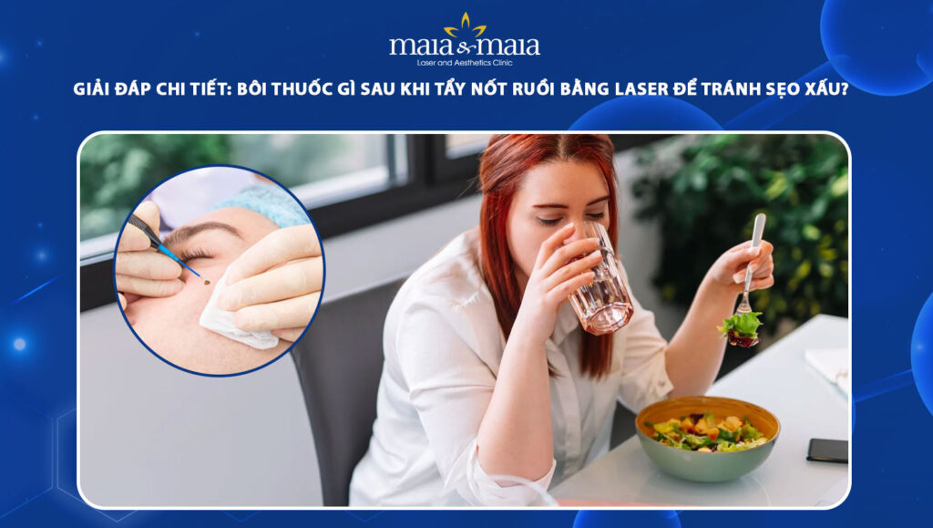 tẩy nốt ruồi nên ăn gì