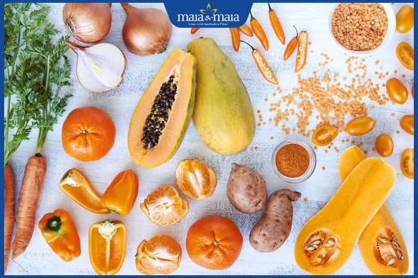 thực phẩm giàu beta-carotene