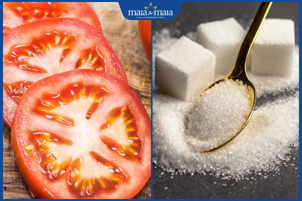 Bỏ túi 4 mẹo trị thâm môi bằng cà chua và lưu ý khi áp dụng 4 cà chua và đường