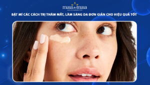 cách trị thâm mắt