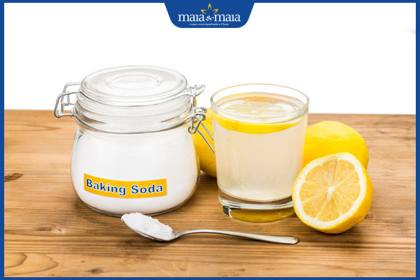 Top 5 cách trị thâm đầu gối bằng baking soda tại nhà 3 chanh và baking soda