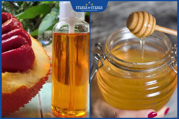 Trị thâm môi bằng dầu gấc có hiệu quả không? 3 dầu gấc và mật ong