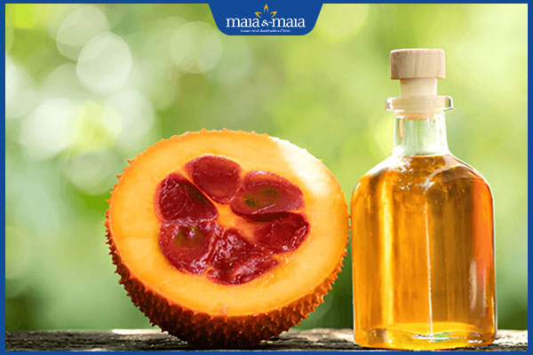 Trị thâm môi bằng dầu gấc có hiệu quả không? 2 dầu gấc