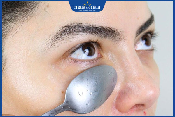 Bật mí các cách trị thâm mắt bằng thìa đơn giản, tiết kiệm 2 dùng thìa lạnh mờ thâm mắt