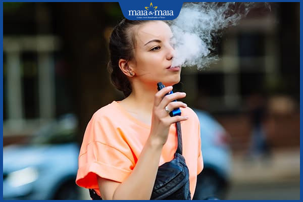 Hút pod có bị thâm môi không? Gợi ý cách khắc phục hiệu quả 2 hút pod