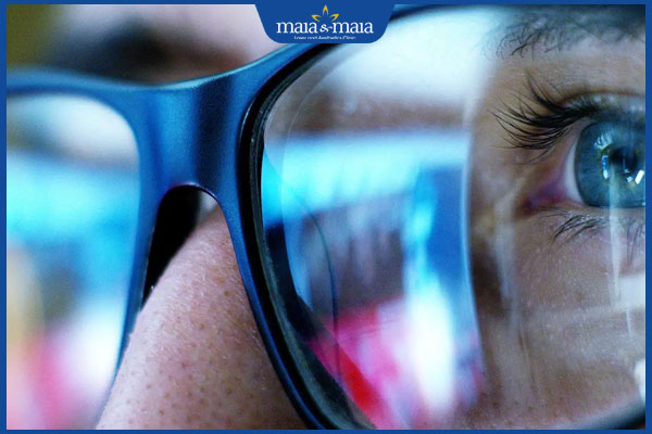 kính chống ánh sáng xanh