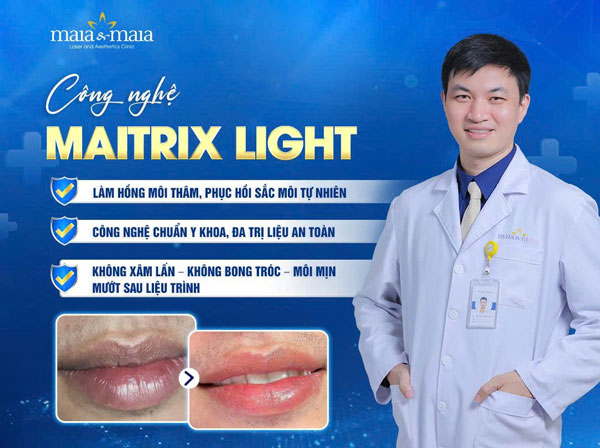 Bỏ túi 4 mẹo trị thâm môi bằng cà chua và lưu ý khi áp dụng 6 maitrix light trị thâm môi