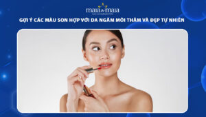 màu son hợp với da ngăm môi thâm